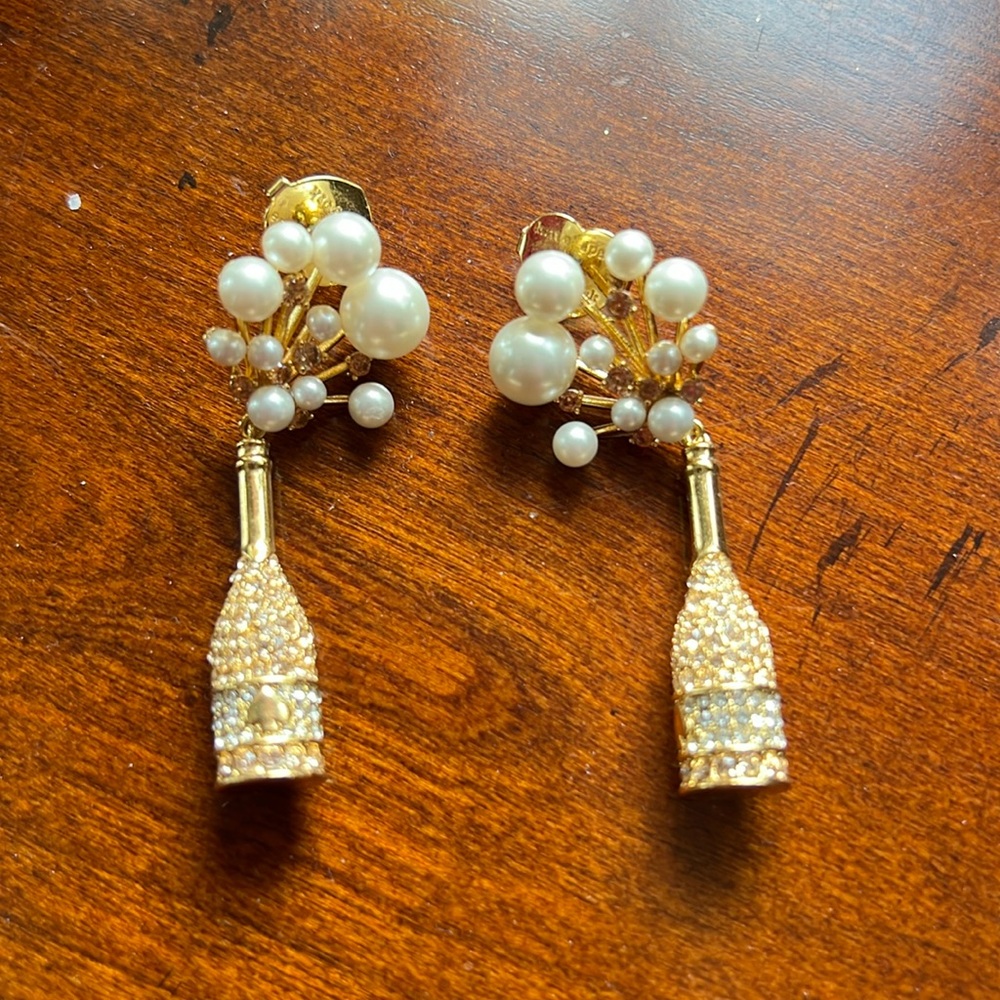 Kate Spade Cheers to That earrings